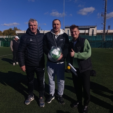 ⚽️Лучшим в конкурсе пенальти среди родителей стал Андрей Зыбин — папа футболиста из команды 2014 года рождения Кирилла …